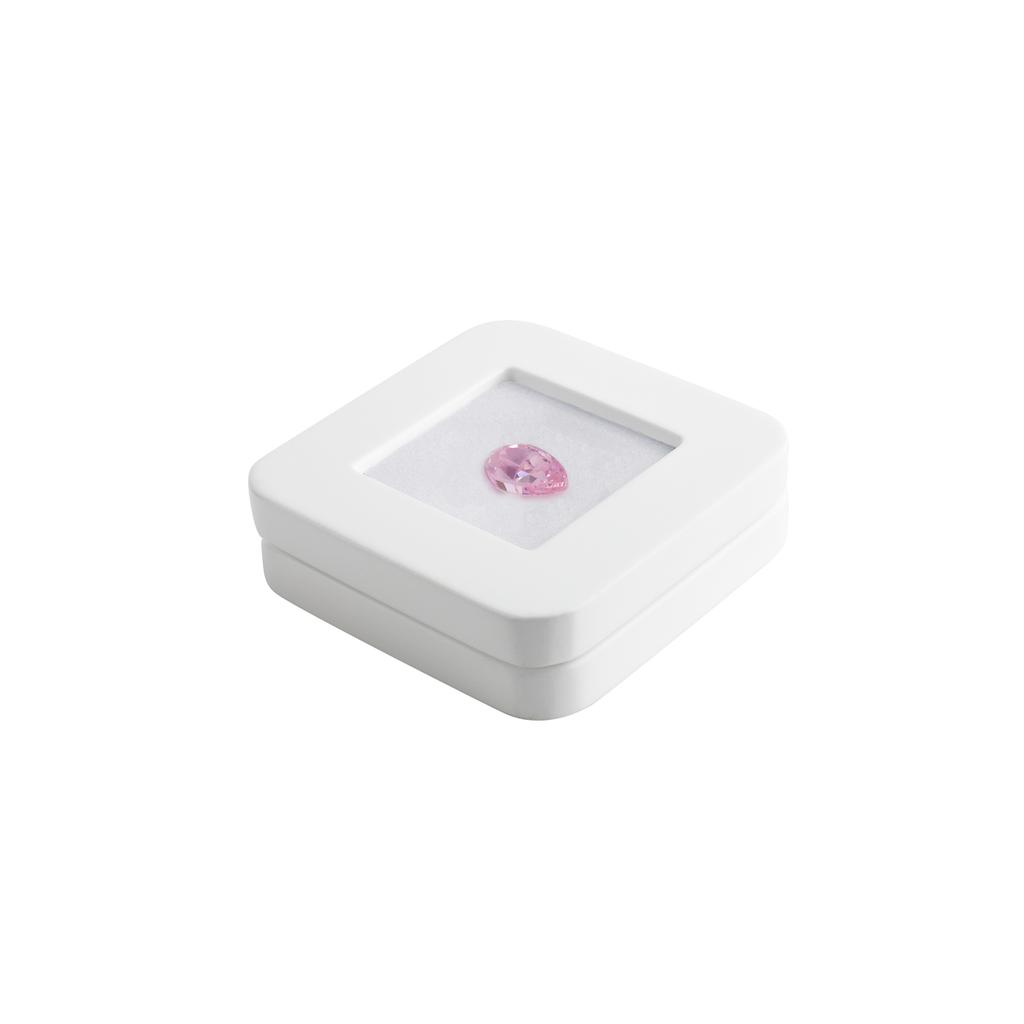 DK21676-S Deluxe Wooden Diamond Packaging Display Box Available Customized Gemstone Showcase Box