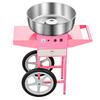 Commercial Cotton Candy Machine with Cart Sugar Floss Maker 1000W Party