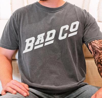 Футболка BAD COMPANY 80-х 90-х Панк-рок группа Винтажная Черная Comfort Colors 1717