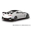 Aoshima Bunka Kyozai 1/24 Scale Rakupla Snap Car Series No.02-BW R35 NISSAN GT-R NISMO Special Edition 2022 Brilliant White Pearl Pre-Colored Plastic