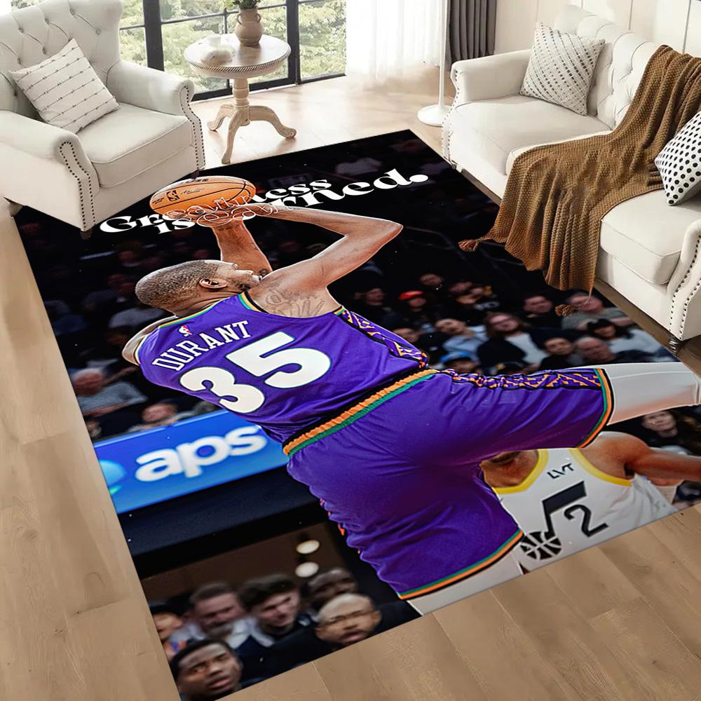 Kevin Durant Square rugs are a great choice for living rooms, bedrooms, home décor, and as gifts.