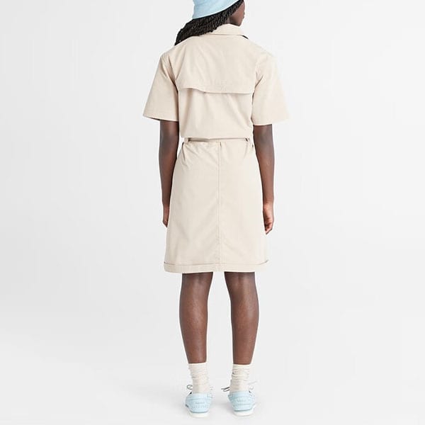 Timberland Short Sleeved Dress Women's Light Mud A6AEH-269