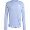 Adizero Running Long Sleeve Top Men Tops Light-Blue IT2160