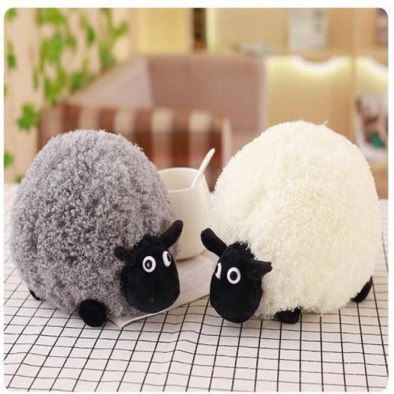 Adorable Shaun The Sheep Plush Toy Couple Pillow Soft Stuffed Animal Doll Gift