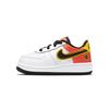 Детские кроссовки Air Force 1 LV8 TD Roswell Rayguns White Orange-Flash Amarillo DD9533-100