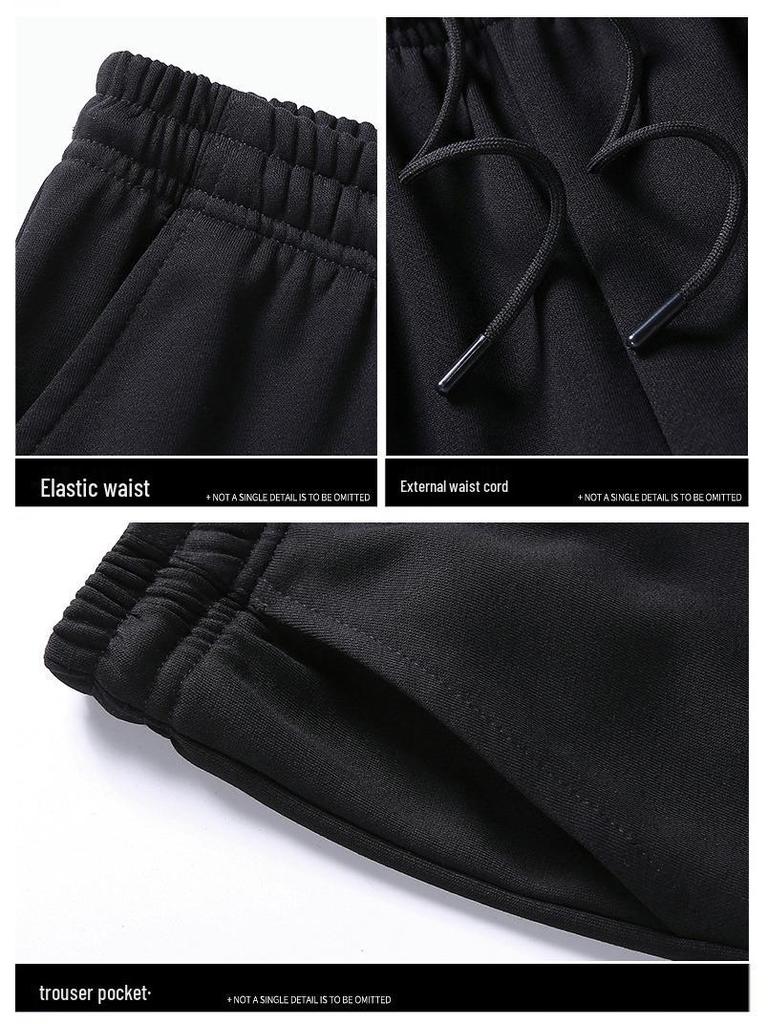 Men's Three-Piece Middle-Aged & Elderly Sportswear Set - Spring/Fall Casual Long-Sleeved Sweatshirt & Pants