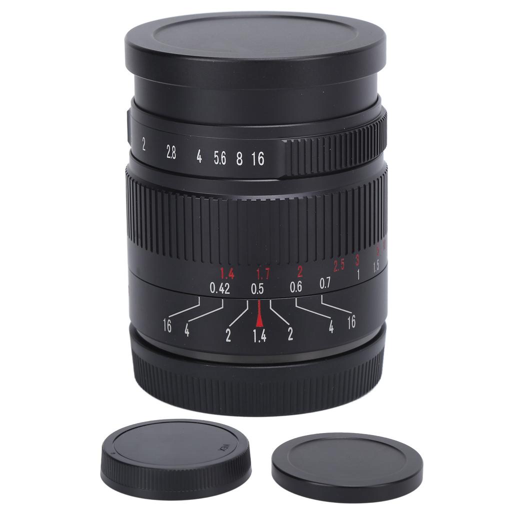 7Artisans Prime Portrait Lens 55mm F1.4 II APSC Lens E Mount Manual Focus Large Aperture for A6600