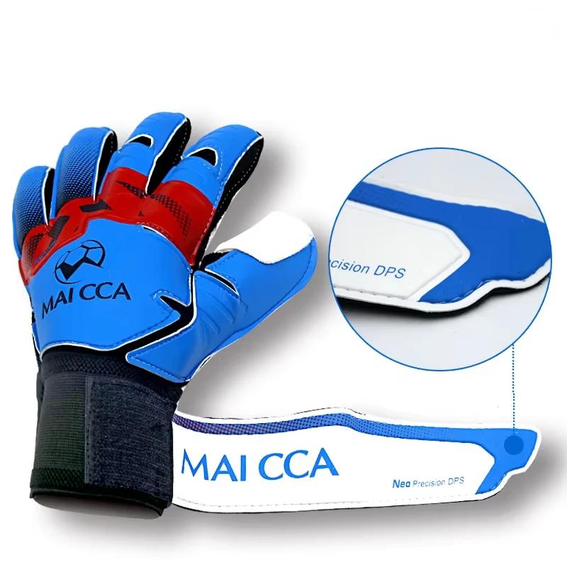Professional Mens Finger Protection Thick Latex Soccer Goal Keeper Goalkeeper Soccer Football Goalkeeper Gloves Football Gloves