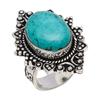 Turquoise Gemstone Handmade Silver Jewelry "8"