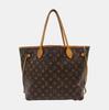 [Б/У] Сумка-тоут Neverfull Mm Monogram из канвы с покрытием и кожаной отделкой - Удовлетворительное состояние #1J2U9N6