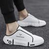 Summer Comfort Casual Fashion Outdoor Beach Sports Low Tops Breathable Lightweight Men Half Closed Toe Slippers