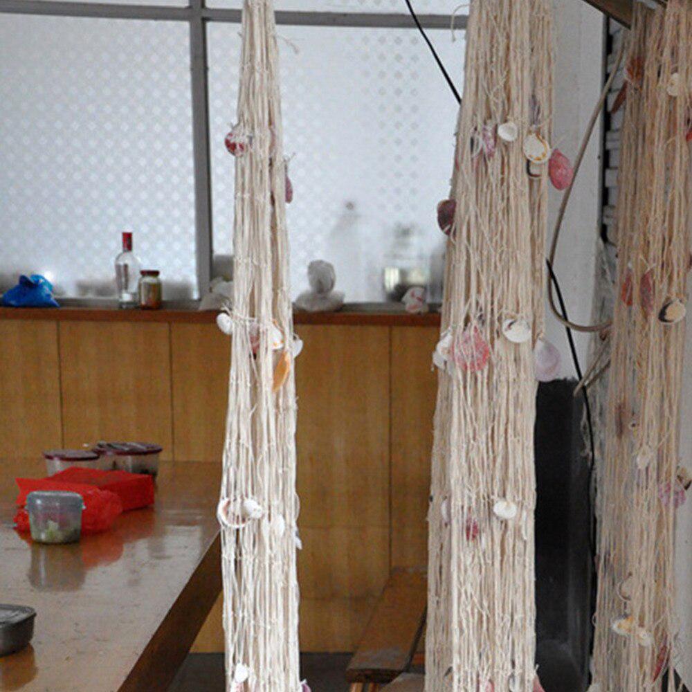 Морская рыболовная сеть для декора