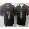 NFL Cincinnati Bengals Retro Jersey Mens Short Sleeve Football Shirt Embroidered Number 9
