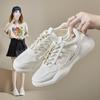Breathable Little White Shoes Student Korean Version of Female Tide Summer New Mesh Board Shoes Street Shooting Sports Shoes HY101