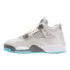 Air Jordan 4 Retro PS Photon Dust Blue Chill Детские кроссовки Серый Плоский-Оловянный Белый HV4682-014