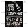 MyPlate Beer Metal Sign Plaque Metal Vintage Pub Funny Tin Sign Wall Decor For Pub Club Man Cave Bar Decoration Tin Plates