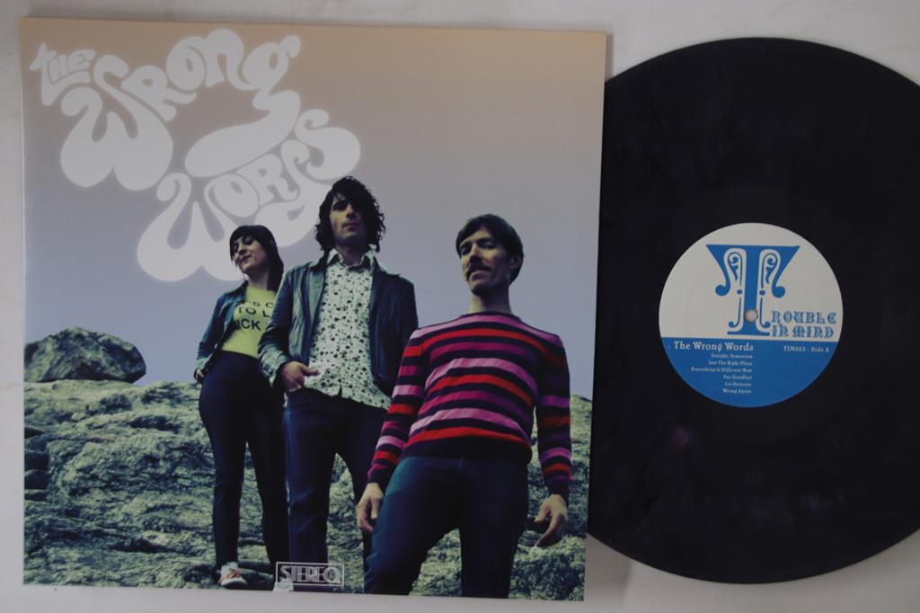 LP Record WRONG WORDS - Wrong Words TIM022 TROUBLE IN MIN 2011 US Rock Used