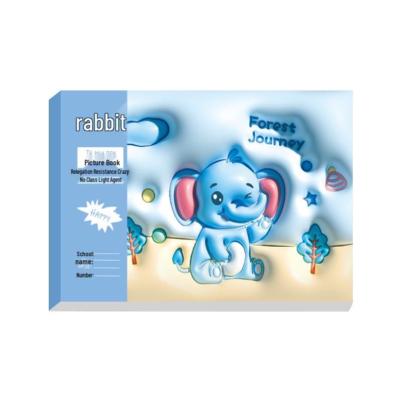 Сверхтолстый разрывной водостойкий пустой скетчбук формата А4 для детей