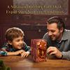 FUNPOLA 3D Puzzle Book Nook Kit Booknook Wooden Puzzle DIY Miniature Dollhouse with LED Light Book shelf Holder Bookends Bookstand Display Craft Set