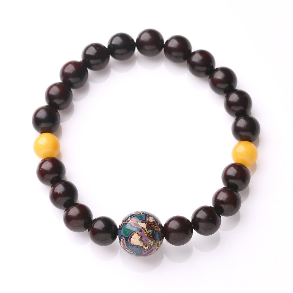 Nine Purple Fire Energy Bracelet Beads for Women, Amethyst, Purple Phantom Quartz, Natural Crystal, Decorative Bracelet, Jewelry