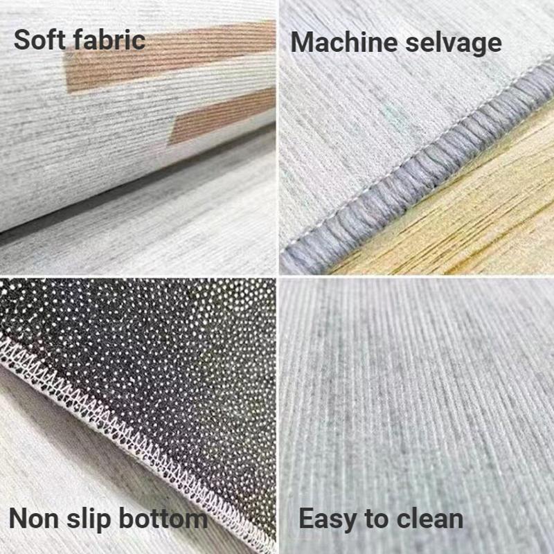 Green Plant Pattern Long Corridor Carpet Living Room Light Luxury Rug Home Hall Runner Carpet Non-slip Doorway Hallway Floor Mat