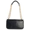 Michael Kors Tribeca змеиная цепь ремень через плечо кожаная сумка на плечо женская черная