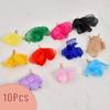 10Pcs 5cm Size DIY Earring Charms Flower Shape Handmade Earring Accessories  For Jewelry Making