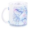 Detective Conan" Conan Mug, Glass, Approx. 320ml, Line Art Design, Stylish Tableware, Gift, Made in Japan, 034190