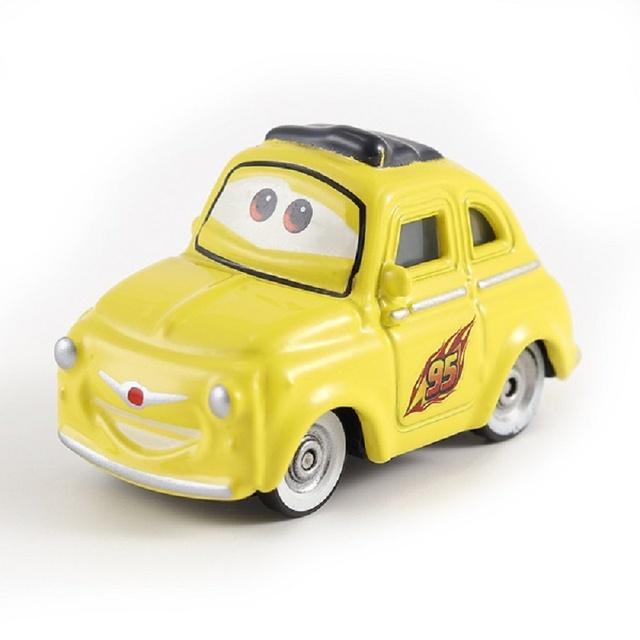 Disney Pixar Cars No.95 Молния Маккуин Модель автомобиля Металлические игрушки и хобби Для детей Для мальчиков Для малышей и детей Дети Подарок на день рождения Игрушечные машинки и поезда