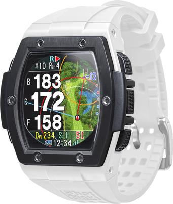 Shot Navi Crest x GPS Навигация для гольфа Высота гольфа Фарватер Грин Совместимость с зарубежными полями (Белый черный) Система, Дальномер,