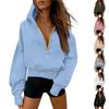 Women's Fashion Women's Lightweight Long Sleeve Pullover With Pockets Preppy Graphic Hoodie