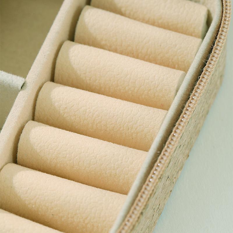 Органайзер для ювелирных изделий, дорожный футляр для ювелирных изделий, шкатулки, переносная шкатулка для ювелирных изделий, дорожная коробка для хранения сережек, колец, ожерелий