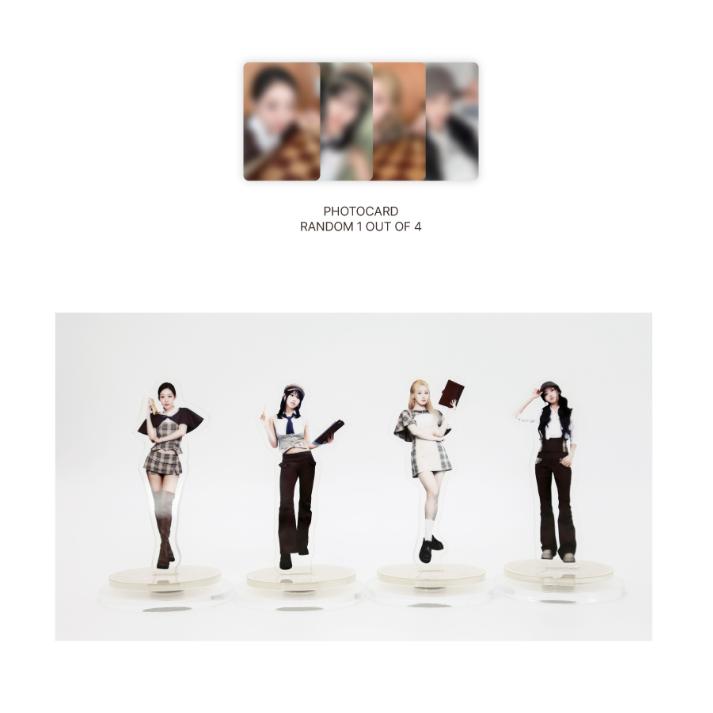 Предзаказ 2026 KISS OF LIFE ASIA Fanmeeting Tour DEJA VU в СЕУЛЕ Случайный вращающийся стенд