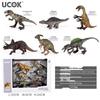 Dinosaur Toy Gift Set: Early Education Animal Playset for Kids Ages 3-9