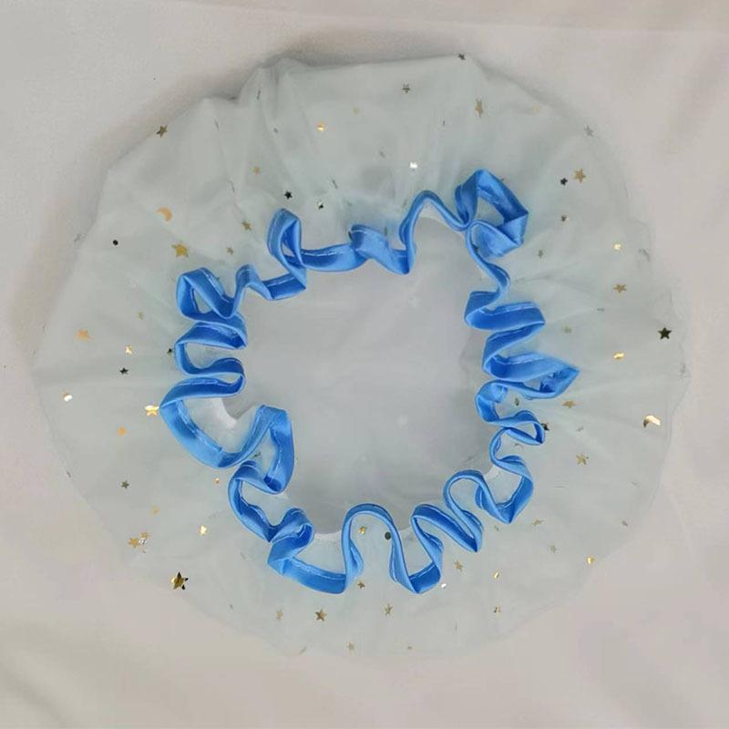 Водонепроницаемая шапочка для душа в ванной, утолщенная эластичная шапочка для ванны, шапочка для волос для женщин, красота, парикмахерская, точечные продукты, аксессуары для ванной комнаты