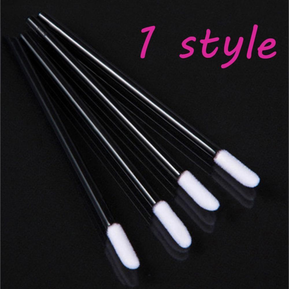 50pcs Mini Beauty Cosmetic Lip Disposable Eyelash Brushes Mascara Wands