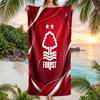 Nottingham Forest Football Beach Towel Soft Microfiber Summer Towel Quick Dry Absorbent Towel for Beach Swimming Pool Travel