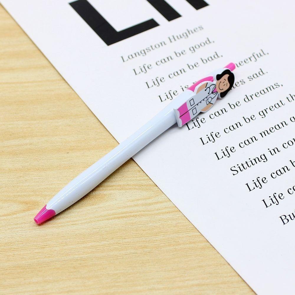 Black Ballpoint Pen Stationery Signature Pen New Nurse Pen