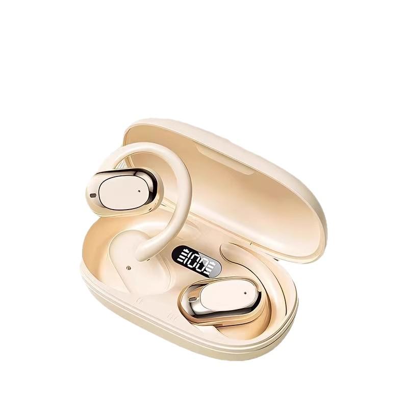Bone Conduction Wireless Open-Ear Sports Headphones: In-Ear Bluetooth with Long Battery Life