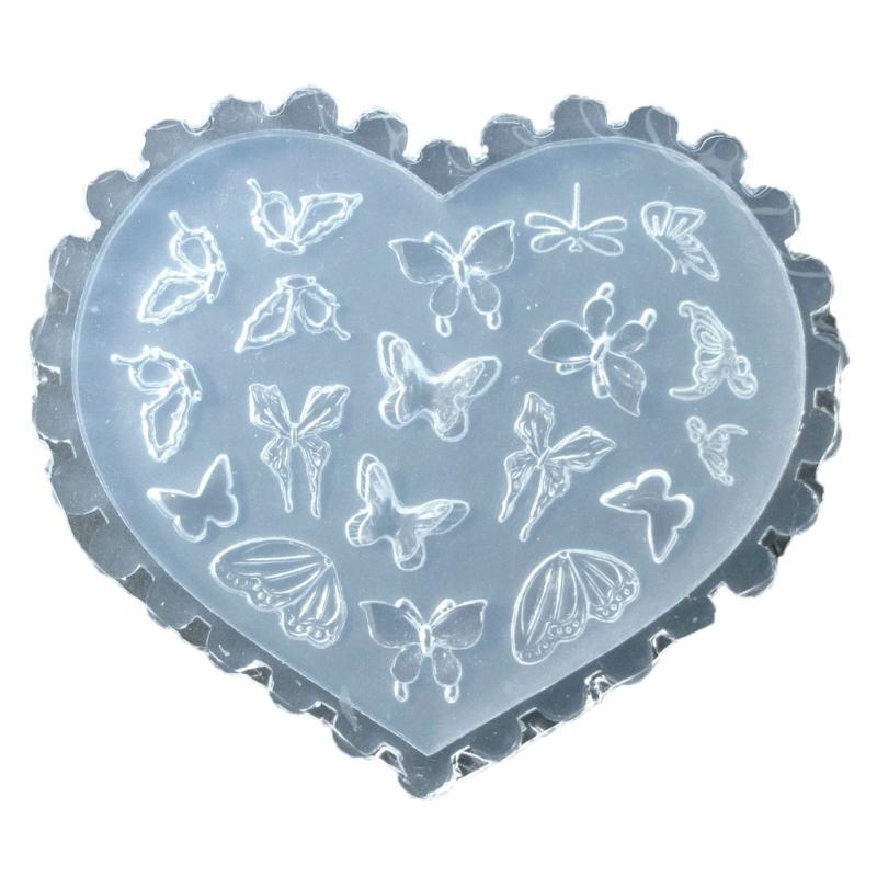 3D силиконовая резная форма для дизайна ногтей, акриловые инструменты для дизайна ногтей, форма для декора ногтей, шаблон для дизайна ногтей, формы для ювелирных изделий из смолы