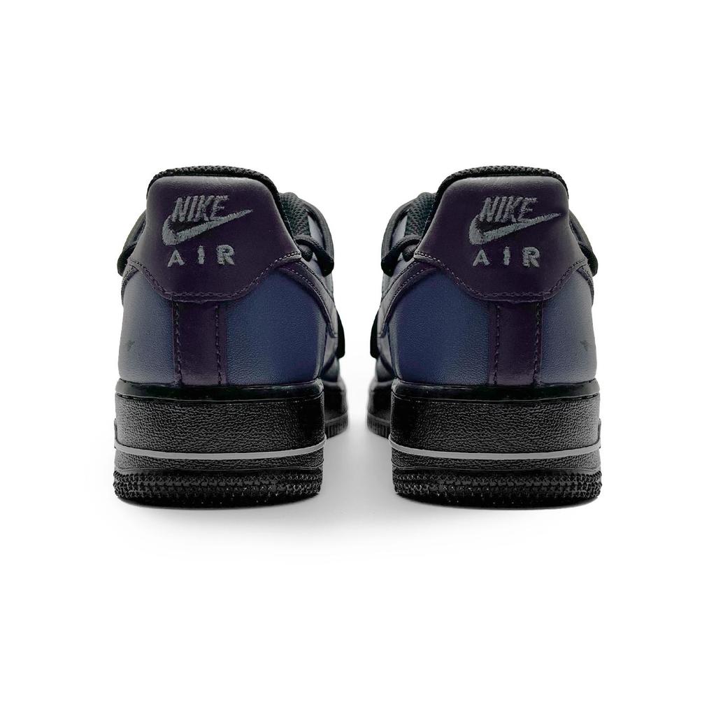Nike Nike Air Force 1 Нескользящие Устойчивые к истиранию Низкие Скейтбордические Кроссовки Унисекс Черно-Фиолетовые CW2288-001(Команда285-)