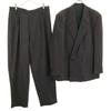 Gianni Versace 90s Italian Mohair Blend Overall Handle Suit Setup Men's Used