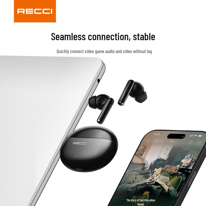 Беспроводные наушники Recci REP-W99 Полувнутриканальные Bluetooth, True Wireless, Высокое качество звука TWS 5.3