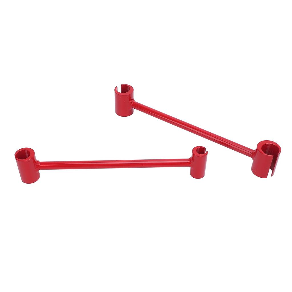 2Pcs Door Hinge Gap Adjusting Wrench Stainless Steel Portable Double Headed Door Hinge Spanner Repair Tool