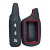 Силиконовый чехол для авто Брелок-ключница Fit For Starline B9 B91 B6 B61 A91 A61 V7 Смарт-ключ Цепочка B9 B6 A91 A61 LCD Корпус Двусторонняя Автосигнализация