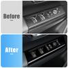 Для Honda CR-V CRV 6-го поколения 2023 2024 2025 Гибридная ABS-дверь автомобиля Подлокотник Панель стеклоподъемника Кнопки подъема Крышка Рамка Отделка Наклейки