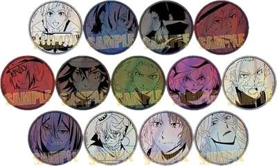 Торговые голографические значки Bungo Stray Dogs [Все типы в 1 коробке]