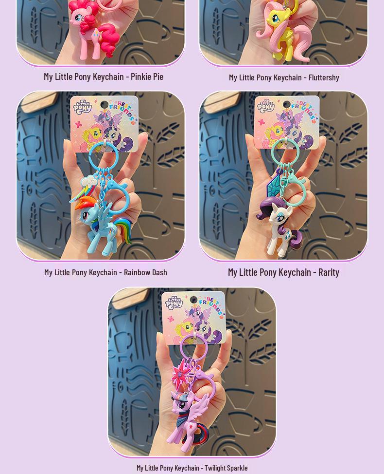 Брелок-подвеска My Little Pony: Креативное мультяшное украшение и изысканный подарок
