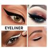 Прохладная подводка для глаз Black Seal, долговечная, водостойкая, не размазывается, не выцветает, двусторонняя подводка для макияжа