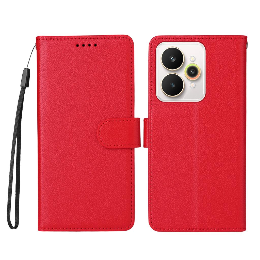 For Realme 15 Pro 5G/Realme 15 5G Case RFID Blocking 3 Card Slots PU Leather Phone Cover with Wrist Strap